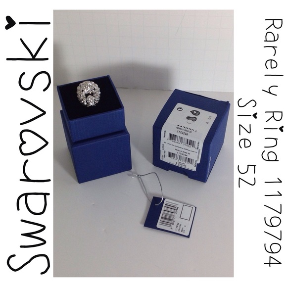 Swarovski Rarely Ring - Size 52 / US 6 - Picture 4 of 11