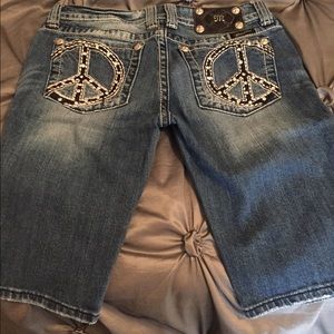 Miss Me Bermuda Jean Shorts