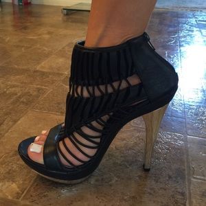 black  heels