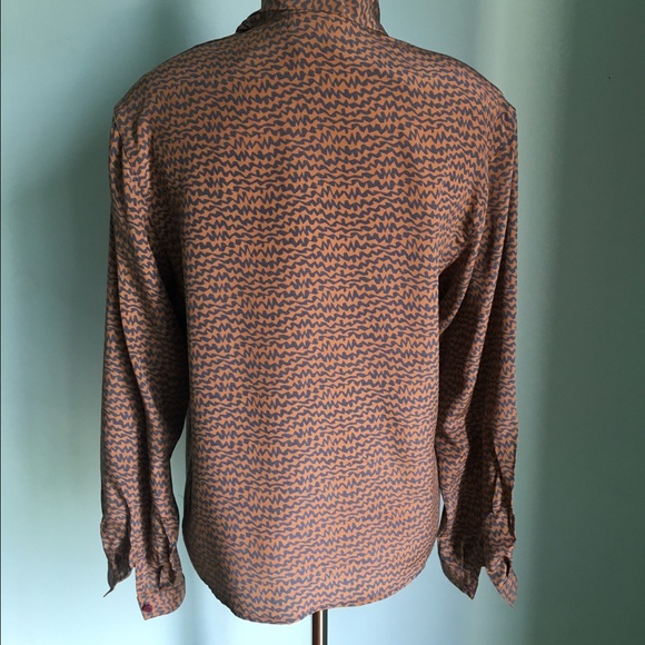 Vintage SILK mod neck tie top size Medium - Picture 4 of 4