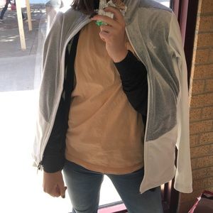 White Adidas Outdoor Jacket