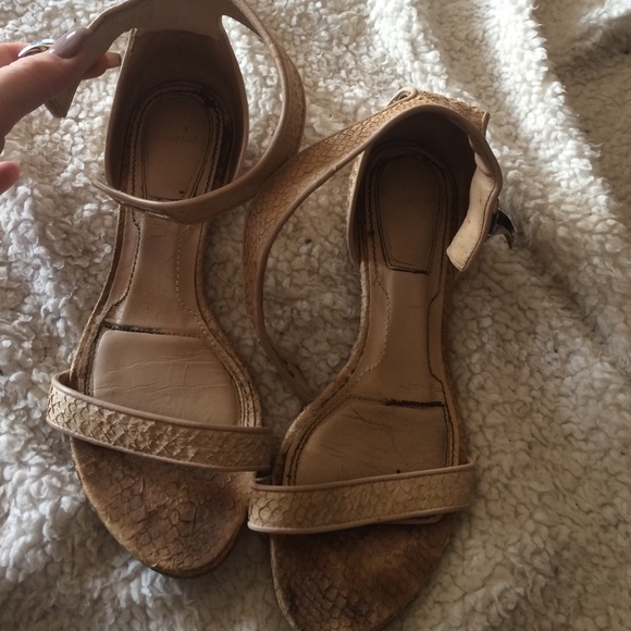 Givenchy Python shark tooth sandals - Picture 3 of 4