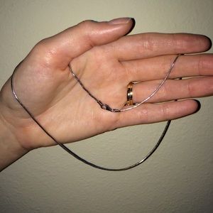 Gorgeous 16" Italian Sterling Silver Snake Chain