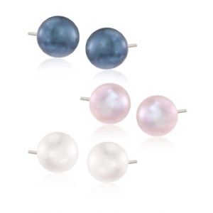Set of three freshwater pearls Ross Simons