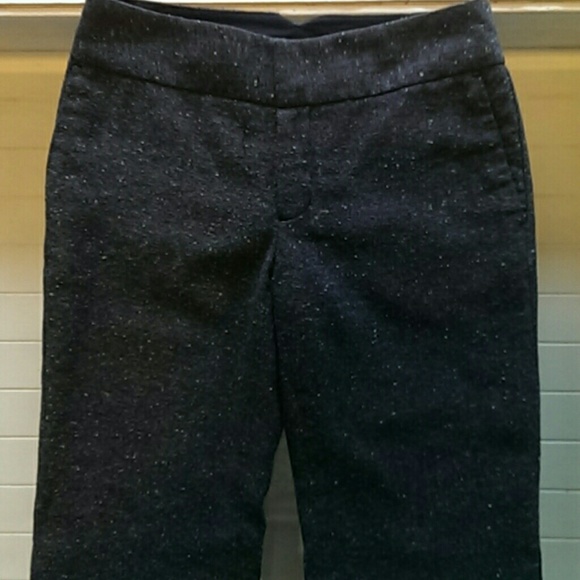 Wool blend capris
