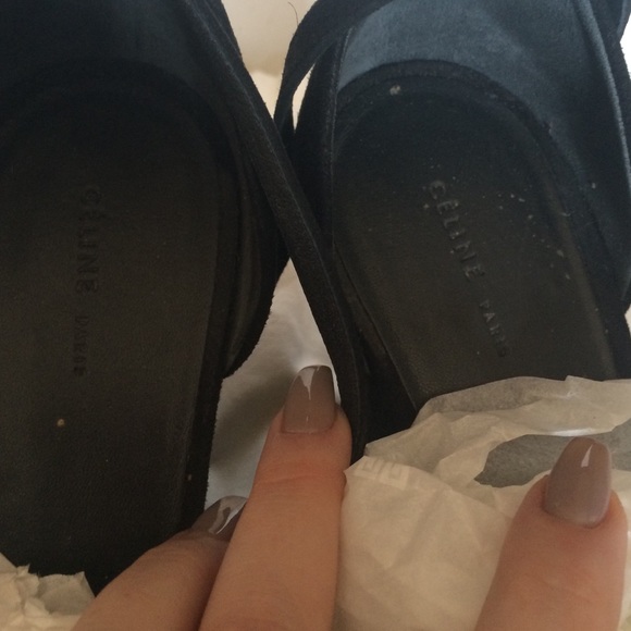 Celine platform suede heels - Picture 2 of 4