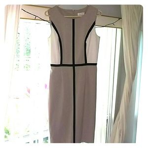 Calvin Klein straight line dress