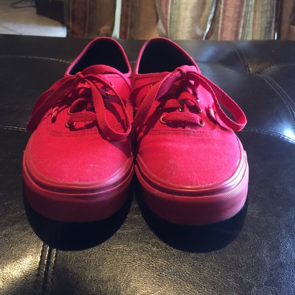 Red Vans