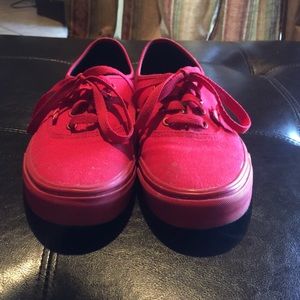 Red Vans