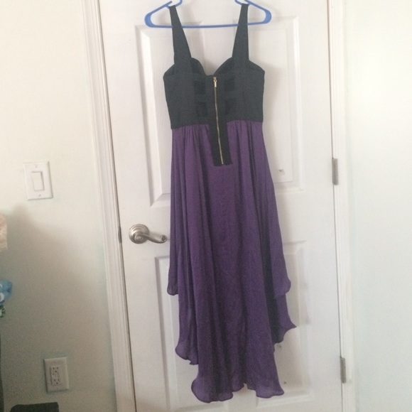 Bebe high low homecoming dress - Picture 2 of 4