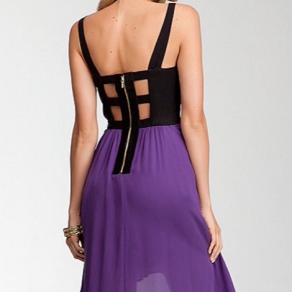 Nasty Gal Dresses & Skirts - Bebe high low homecoming dress