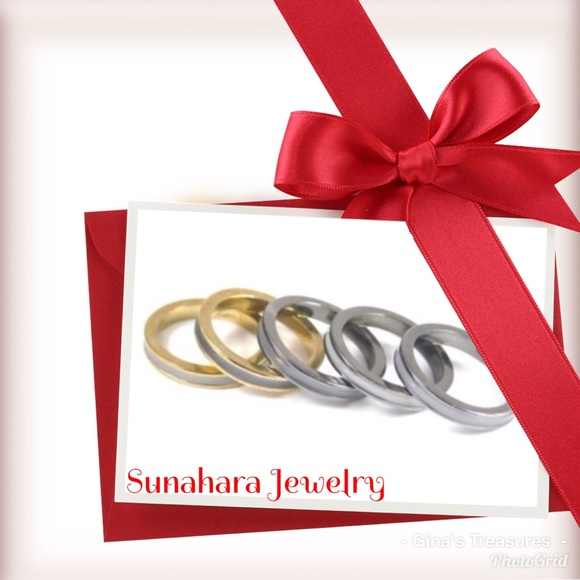 SunaharA Grey shades midi ring gunmetal - Picture 5 of 5