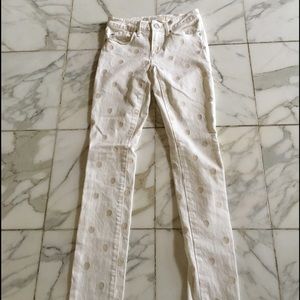 Marc Jacobs polka dot jeans