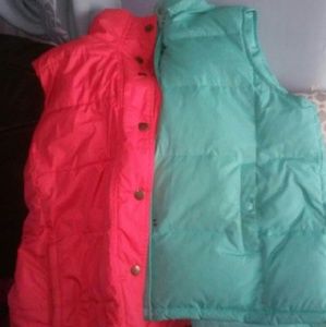 (2) Puffer Vests