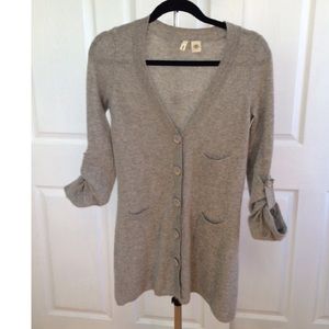 Anthropologie Moth 100% cashmere cardigan