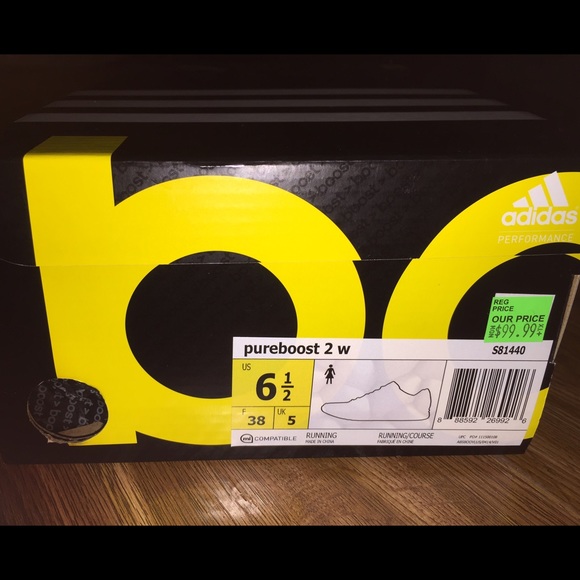 Adidas Pure Boost 2 W 6.5/7 - Picture 4 of 4