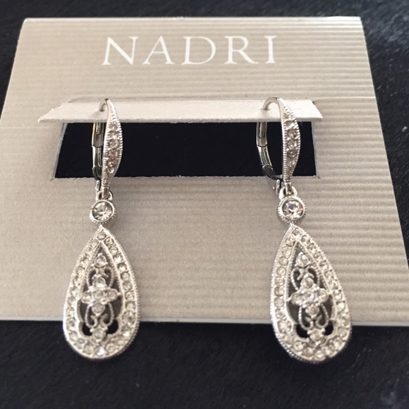 **Brand new** NADRI pear drop earrings!!!