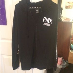 PINK Zip Up sweater