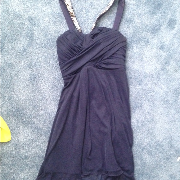Dark Blue homecoming/formal dress - Picture 1 of 3