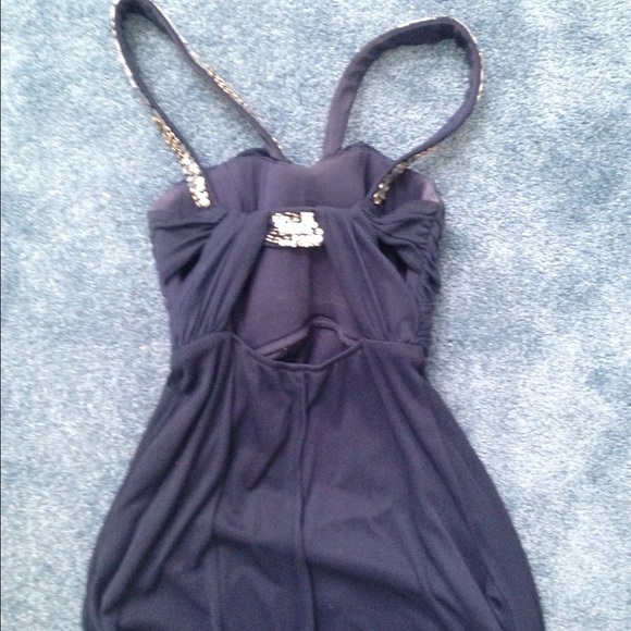 Dark Blue homecoming/formal dress - Picture 2 of 3