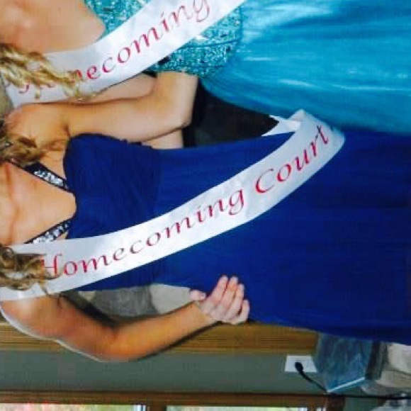 Dark Blue homecoming/formal dress - Picture 3 of 3