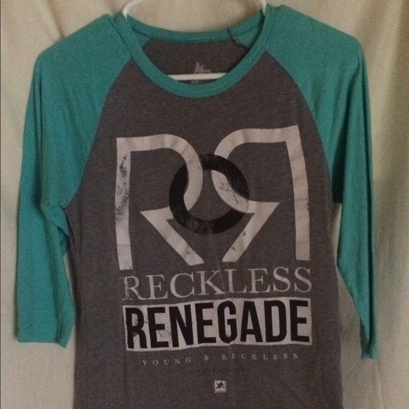 Young & Reckless 3/4 sleeve top.