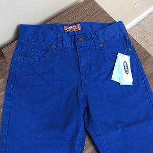 NWT Old Navy blue boys skinny jeans 7