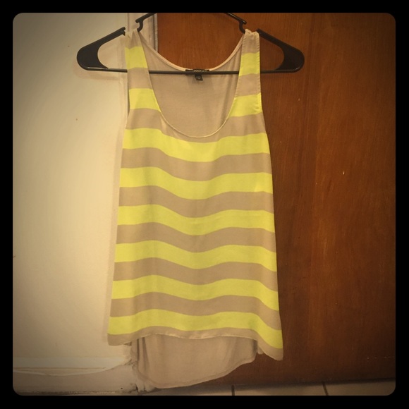 Express neon striped top
