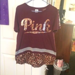 PINK bling tee