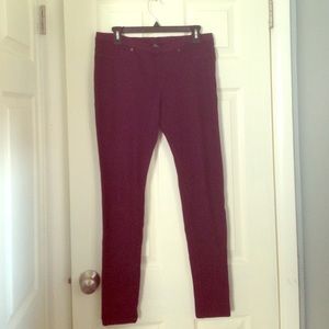 Hue color Denim leggings