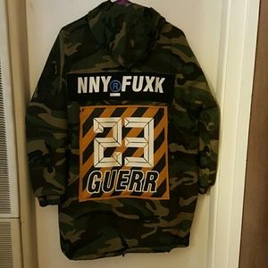 Camouflage Zipper Hoodie