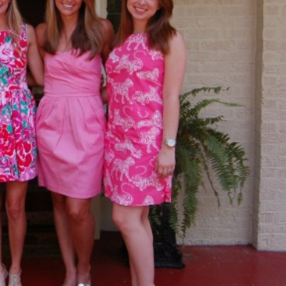 Lily Pulitzer pink tiger print dress!
