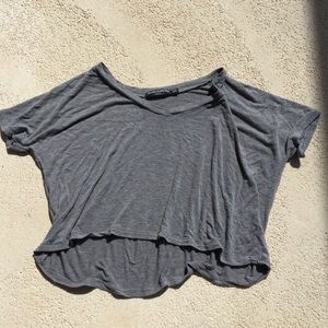 Brandy Melville cropped v-neck