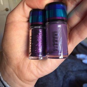 Mac Pigment & Glitter eye shadows