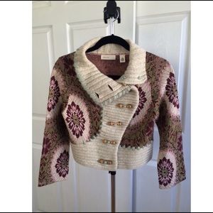 Anthropologie sleeping on snow jacket cardigan