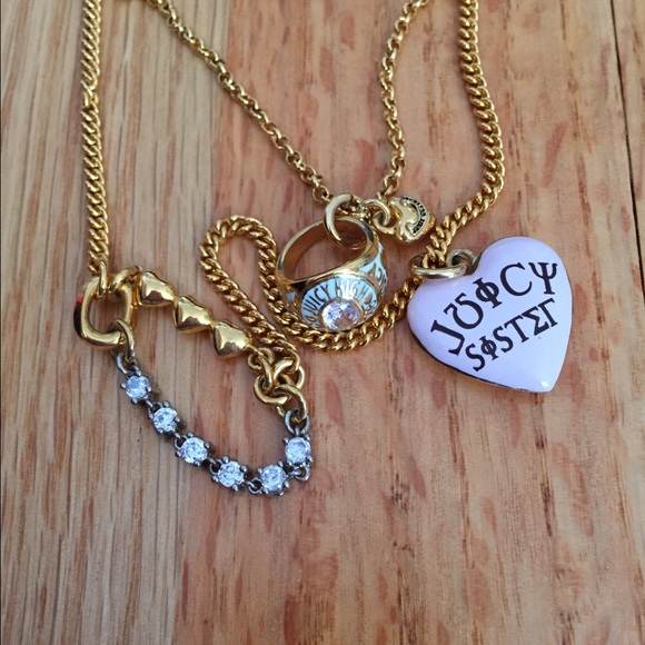 Juicy couture sisters necklace - Picture 2 of 3