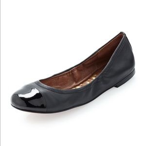 NWT Sam Edelman Black Baxton 2 Flats