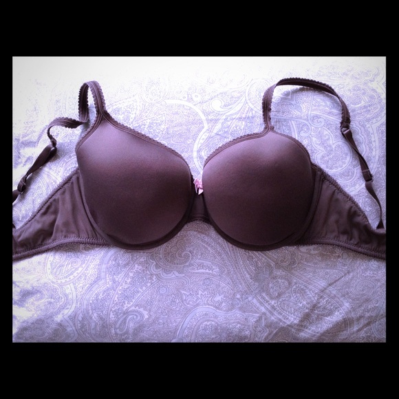 Full Coverage Gray Bra
