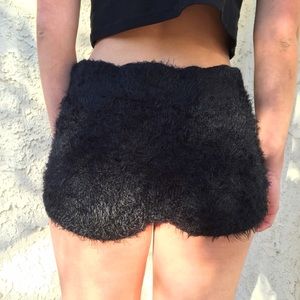 Urban Outfitters (Kimchi Blue) fuzzy booty short
