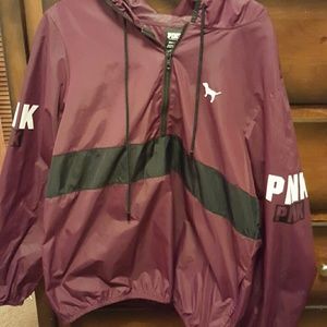 Victoria secret pink rain coat