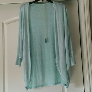 Sky blue cardigan