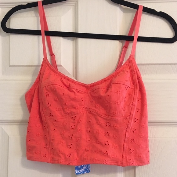 Free People Tops - NWT Intimately Free People Coral Crop Top Bustier