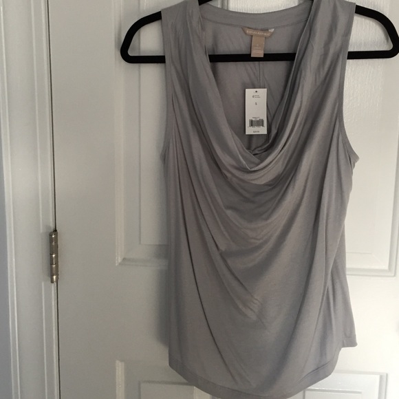 Banana Republic gray sleeveless tee. Never worn.