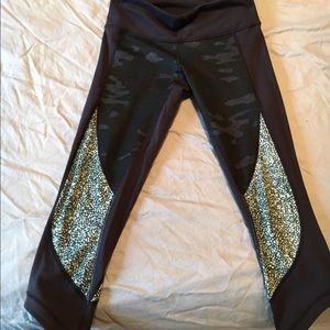 Lululemon camo crops