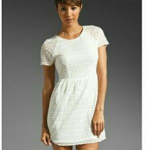 FREE PEOPLE FLORAL LACE DRESS