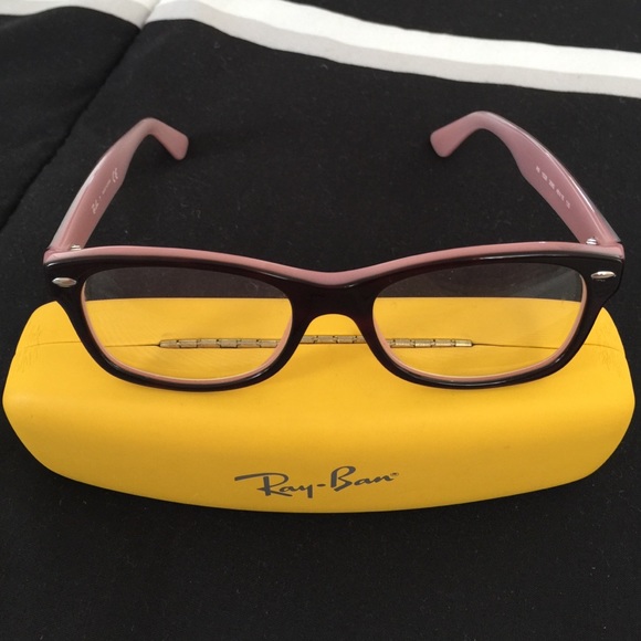 Ray-Ban eyeglass frame black and pink (FIRM PRICE)