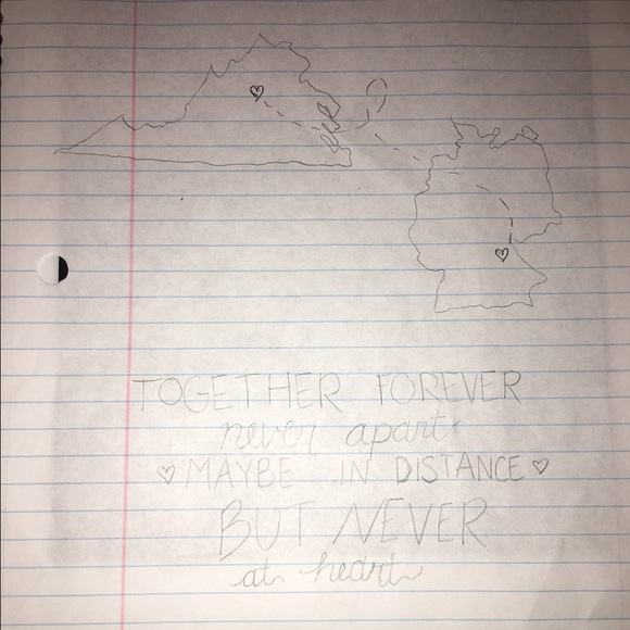 Long Distance Relationship LDR Painting - Picture 2 of 2