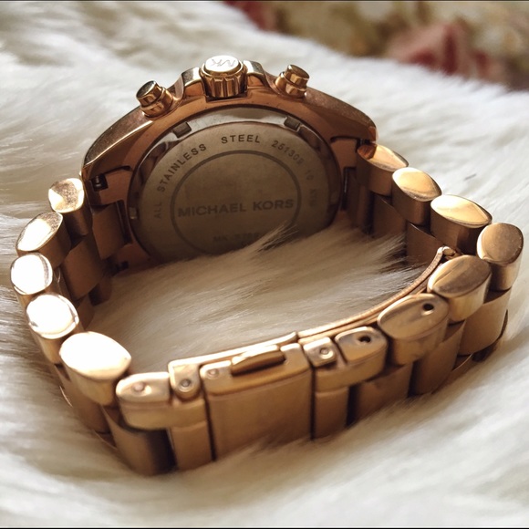 MICHAEL KORS • Mini Bradshaw Rose Gold-Tone Watch