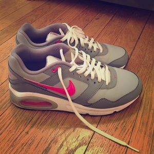 Pink and gray Nike Air Max! Perfect condition!!