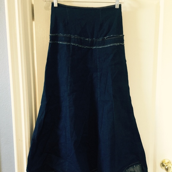 Denim skirt